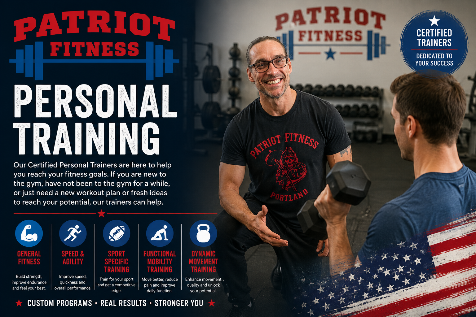 Personal Training Stock Image